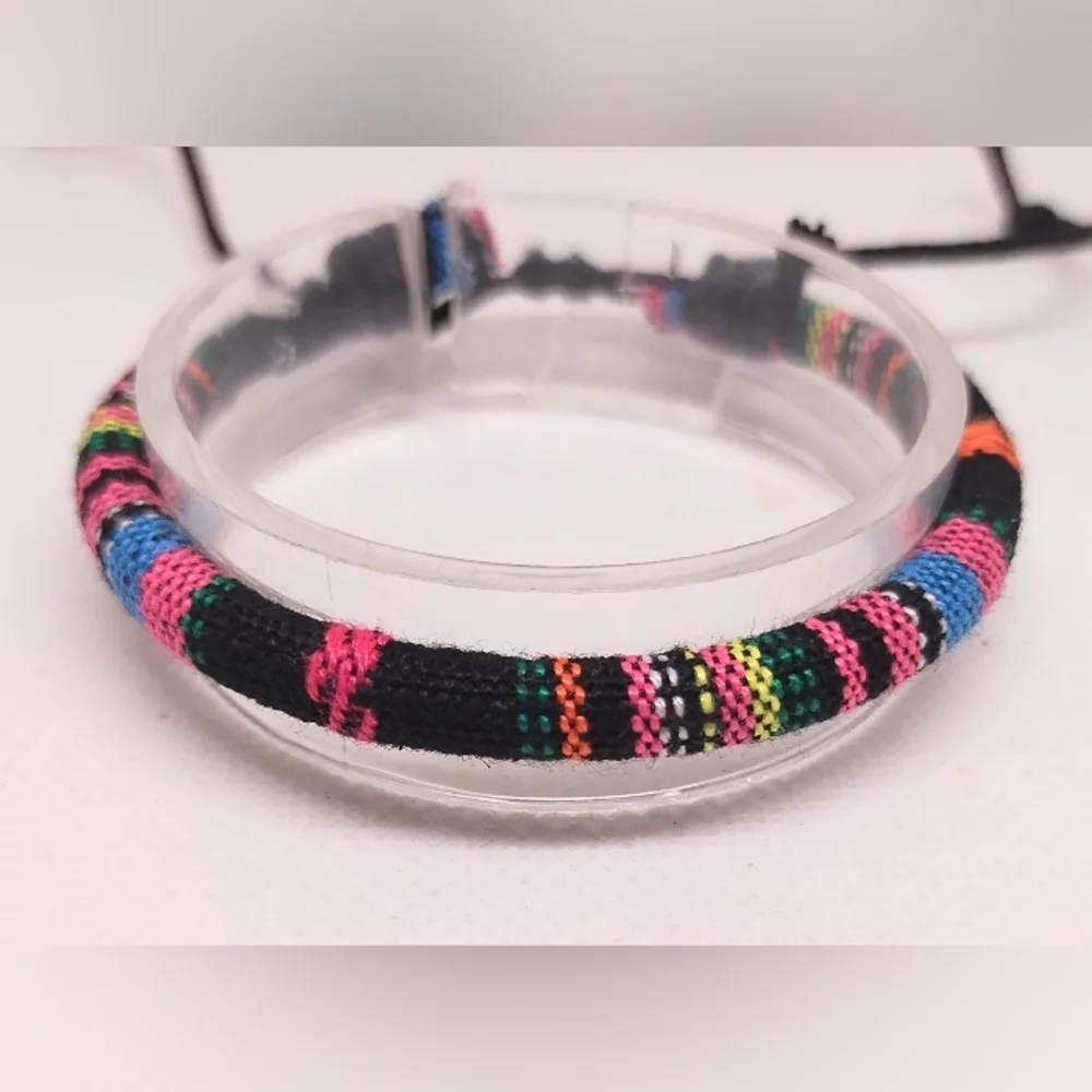 Men's Bracelet‎ Striped Punk New f38